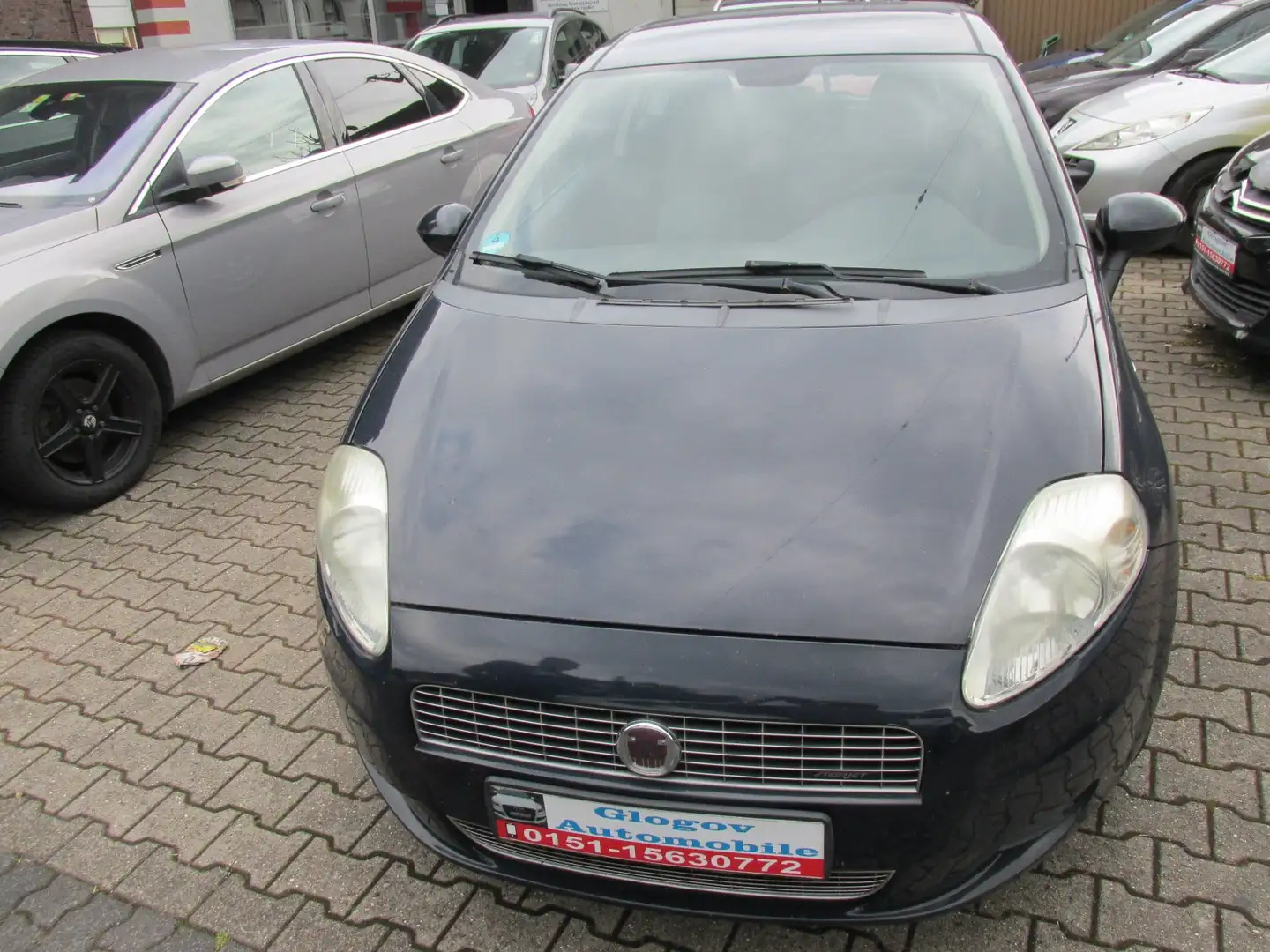 Fiat Grande Punto 1.4 16V Dynamic*EURO 4*KLIMA*1 HANDA*ALUFELGEN* Blau - 2