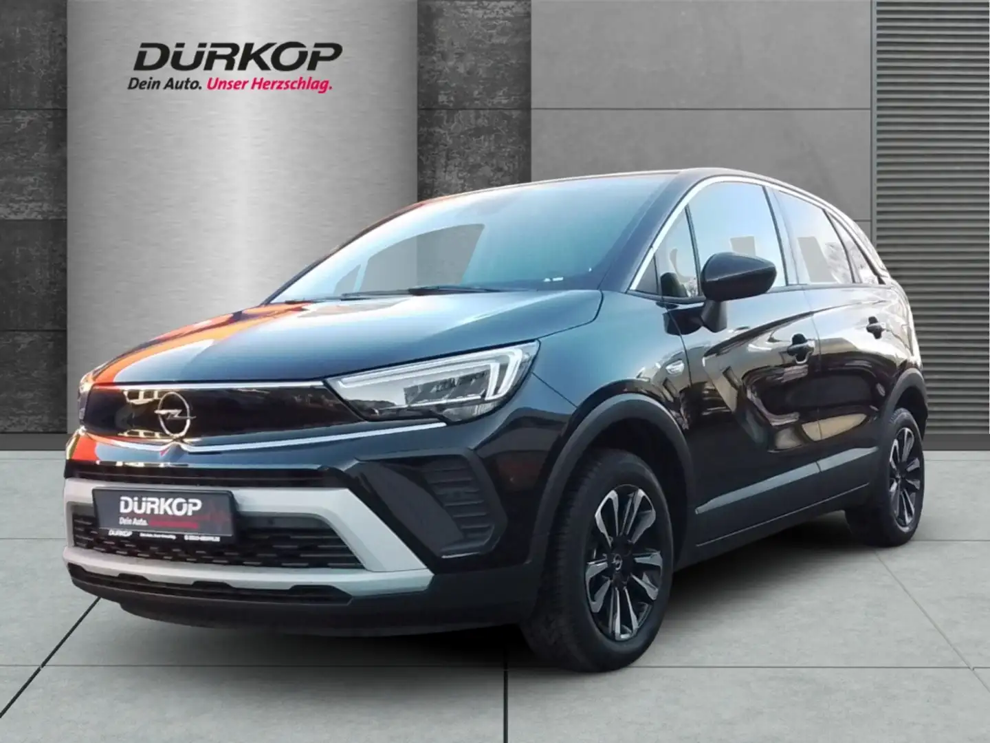 Opel Crossland 1.2 Turbo Elegance Navi LED Apple CarPlay Android Nero - 1