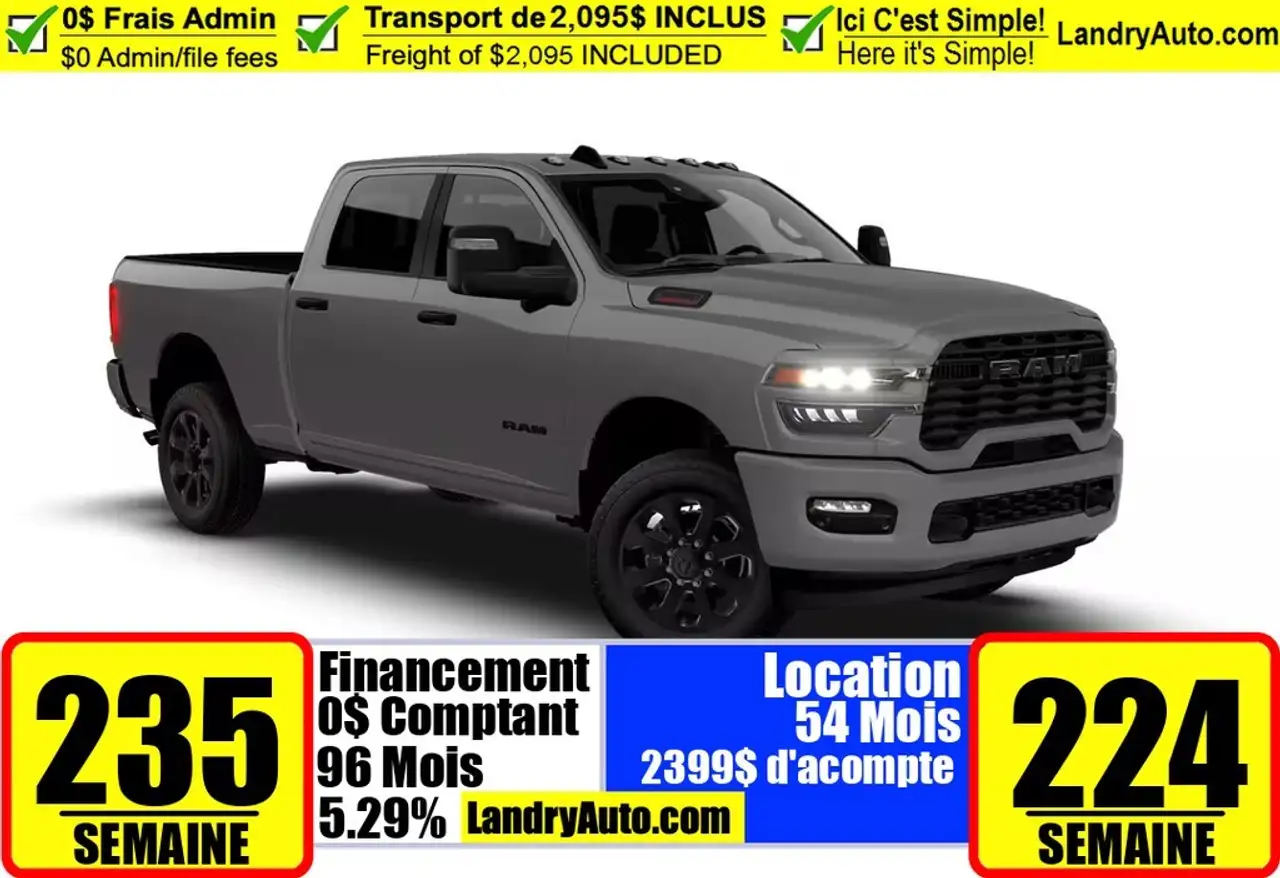2026 RAM 2500