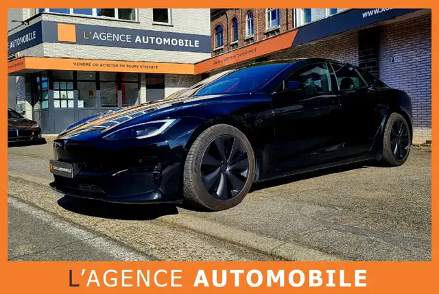 Tesla Model S TVA/BTW/VAT/MwSt 100 kWh Dual Motor Long Range AWD - YOKE - ALL BLACK - GARANTIE