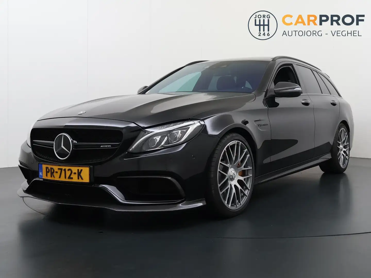 Mercedes-Benz C 63 AMG Estate S Panoramadak | Burmester | Memory | Adapti Noir - 1