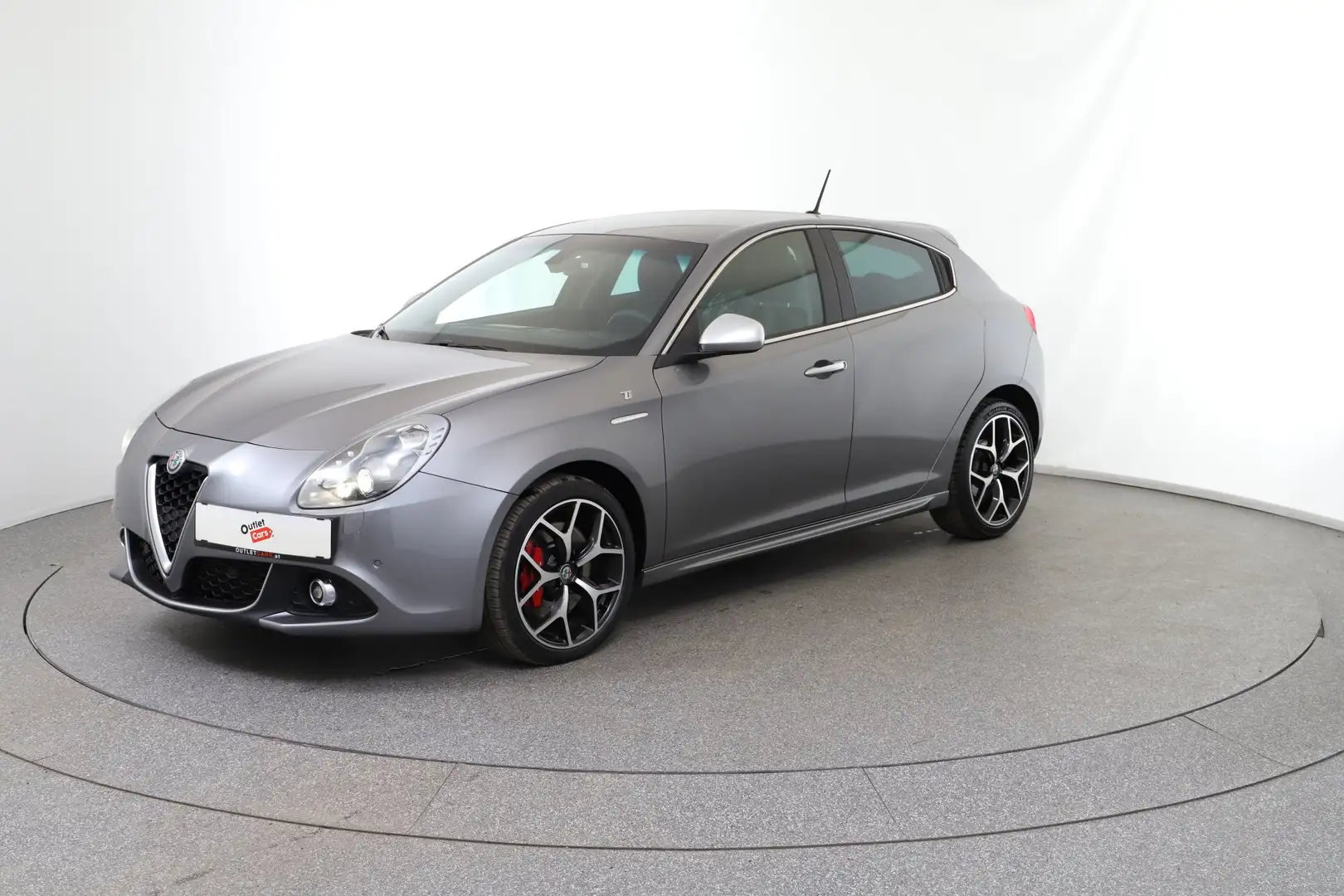 Alfa Romeo Giulietta TI 2,0 JTDM-2 Aut. LEDER+NAVI+Sportp. Grau - 2