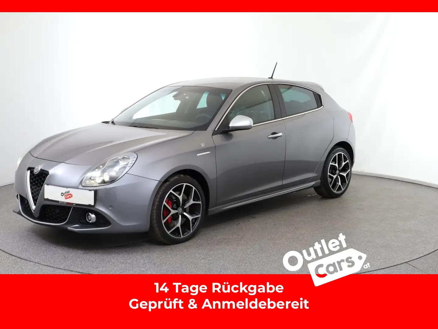 Alfa Romeo Giulietta TI 2,0 JTDM-2 Aut. LEDER+NAVI+Sportp. Grau - 1