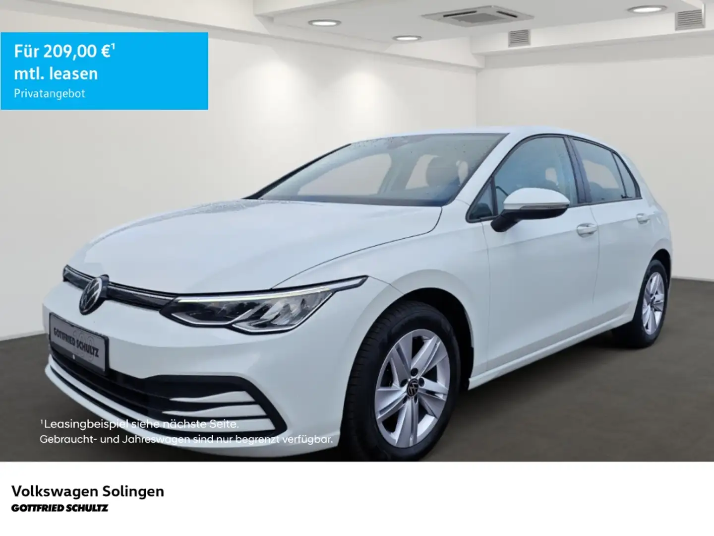 Volkswagen Golf VIII 2.0 TDI Life SHZ App-Connect LaneAssist Weiß - 1