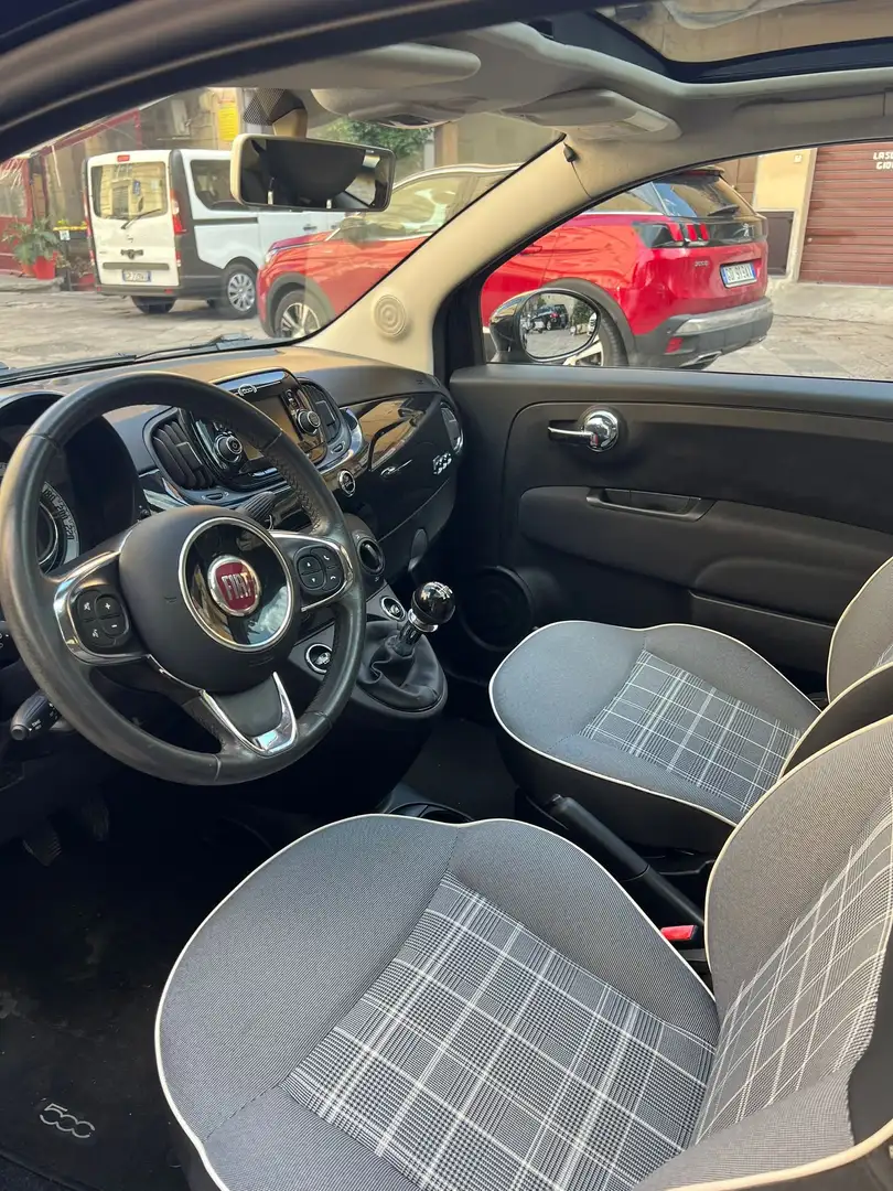 Fiat 500 1.2 Lounge Gpl Černá - 2
