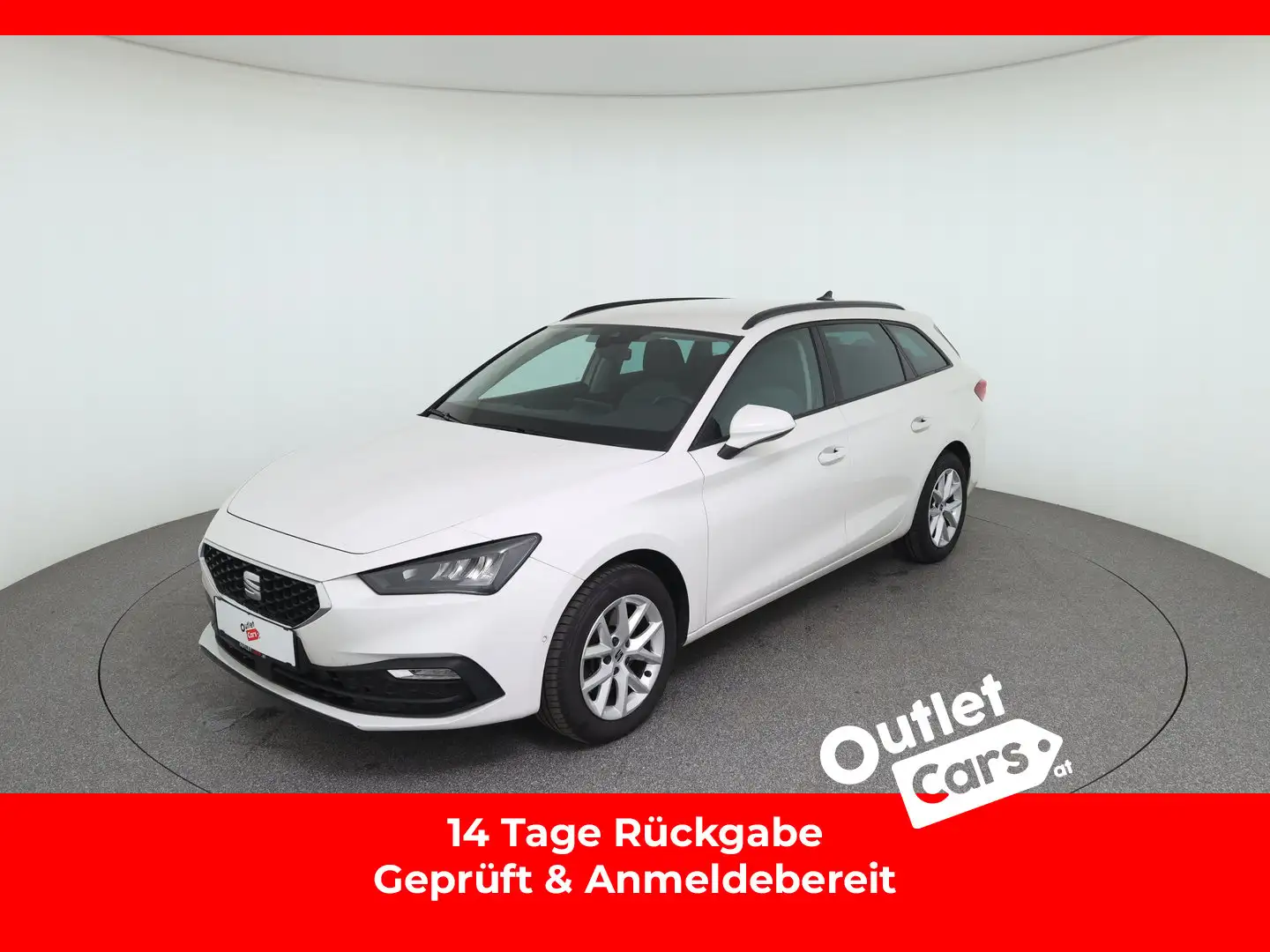SEAT Leon Style 2.0 TDI DSG 150 PS Blanc - 1