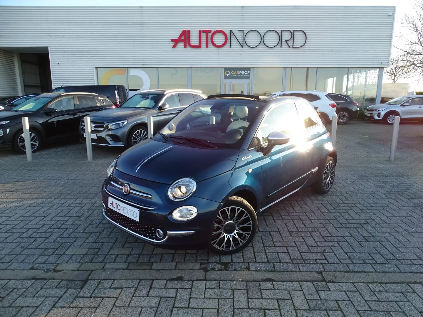 Fiat 500C 500 C 1.0 GSE Hybrid Più Dolcevita Bleu - 1