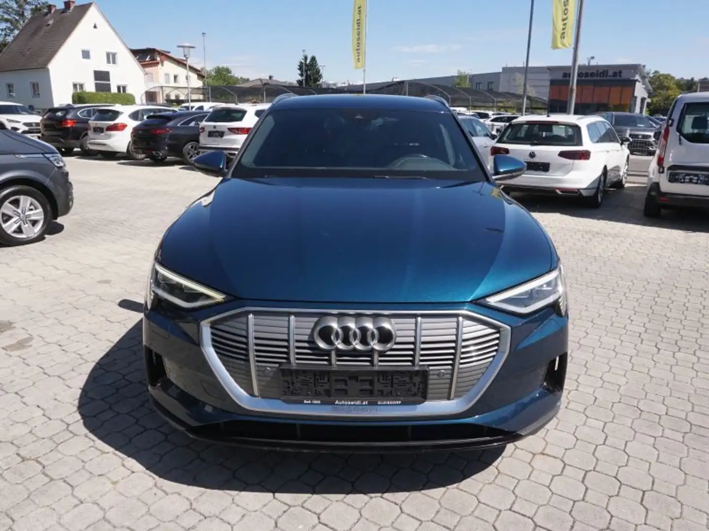 Audi e-tron 50 quattro Business *S-LINE+MATRIX+AHV* Blau - 2