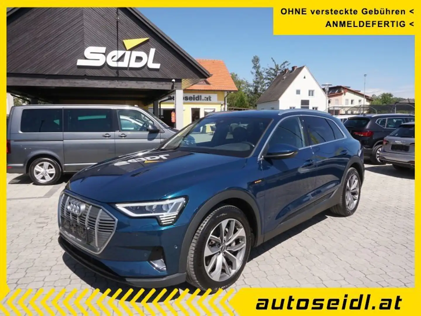 Audi e-tron 50 quattro Business *S-LINE+MATRIX+AHV* Blau - 1