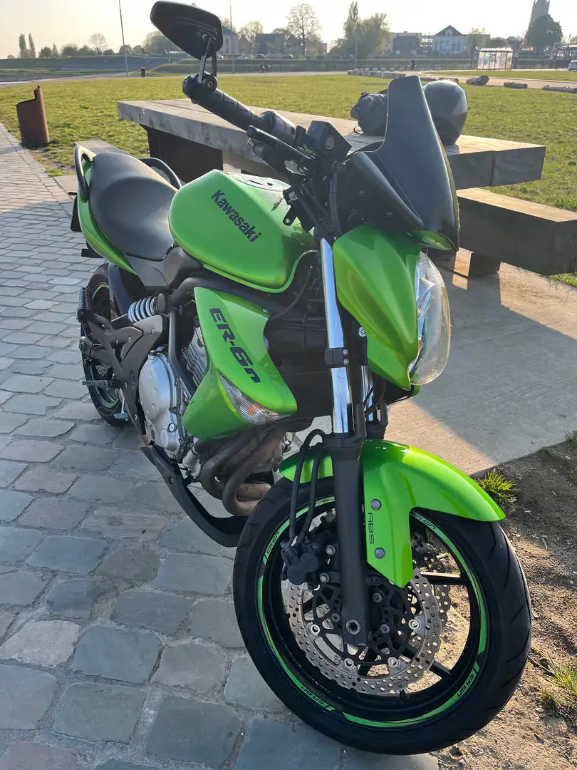 Kawasaki ER - 6 N ABS Groen - 2