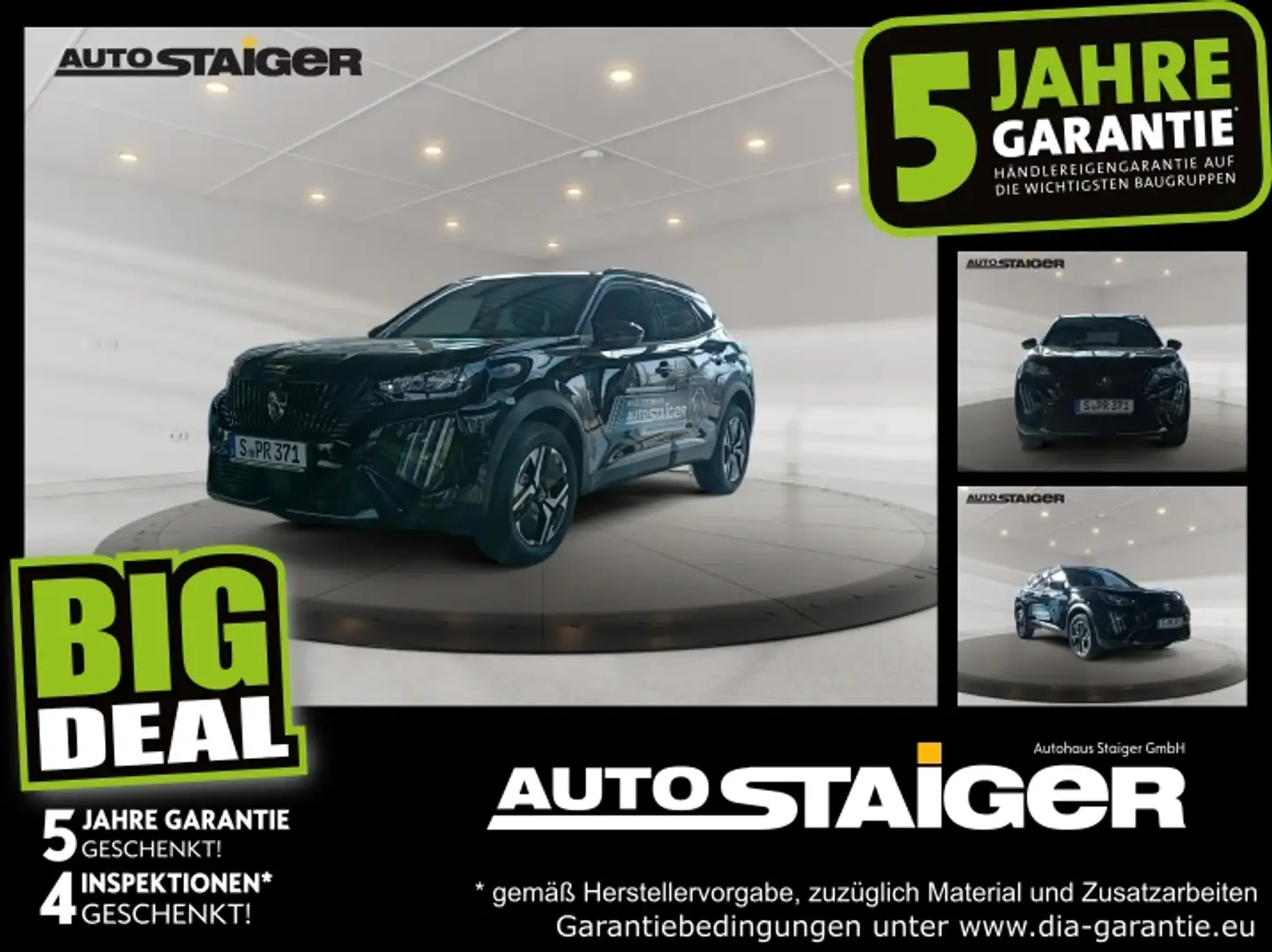 Peugeot 2008 Allure 100 *Klimaautomatik*LED*SHZ*PDC* Schwarz - 1