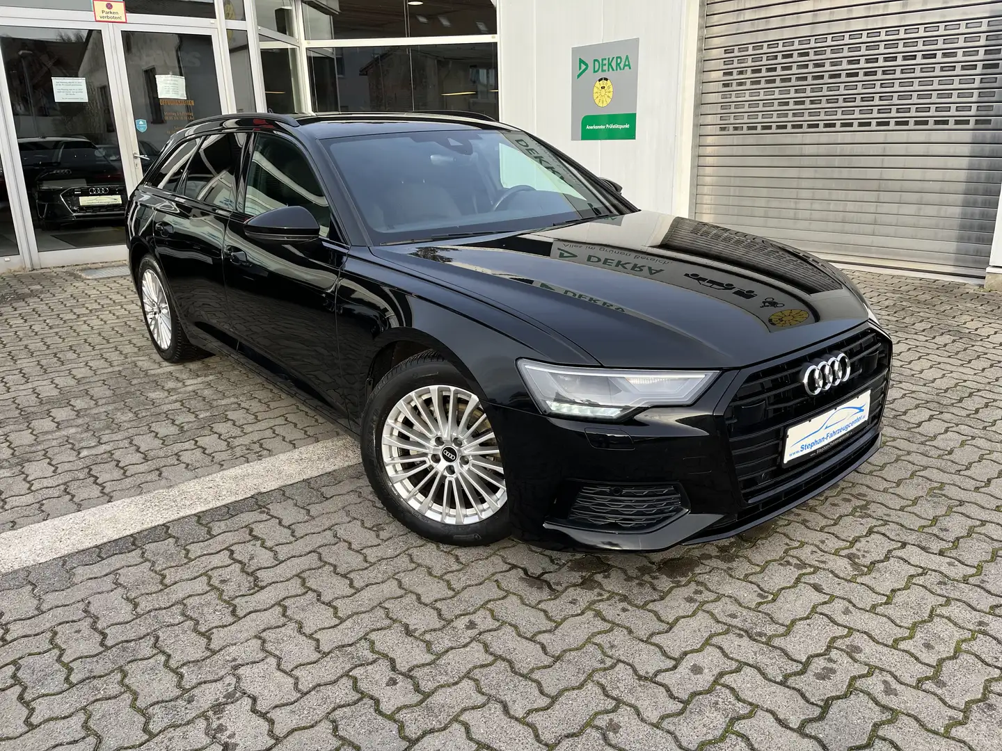 Audi A6 40 TDI Design Avant mit Scheckheft,AHK,… Noir - 1