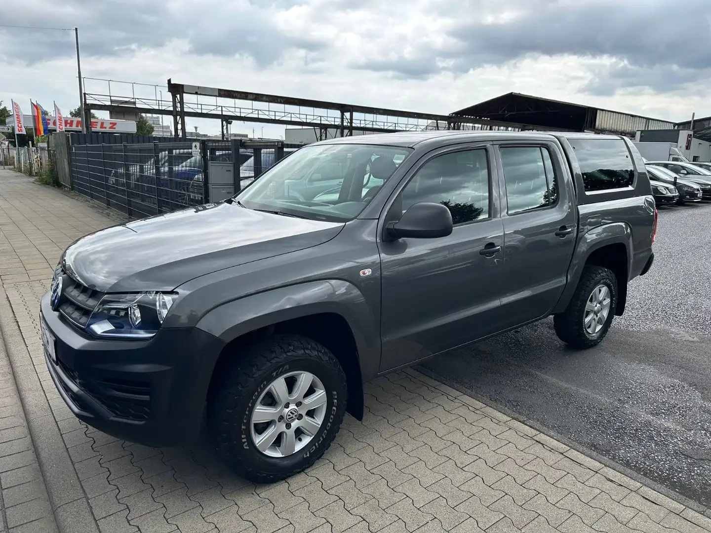 Volkswagen Amarok Trendline DoubleCab 4Motion Klima/PDC/1Ha Szürke - 1