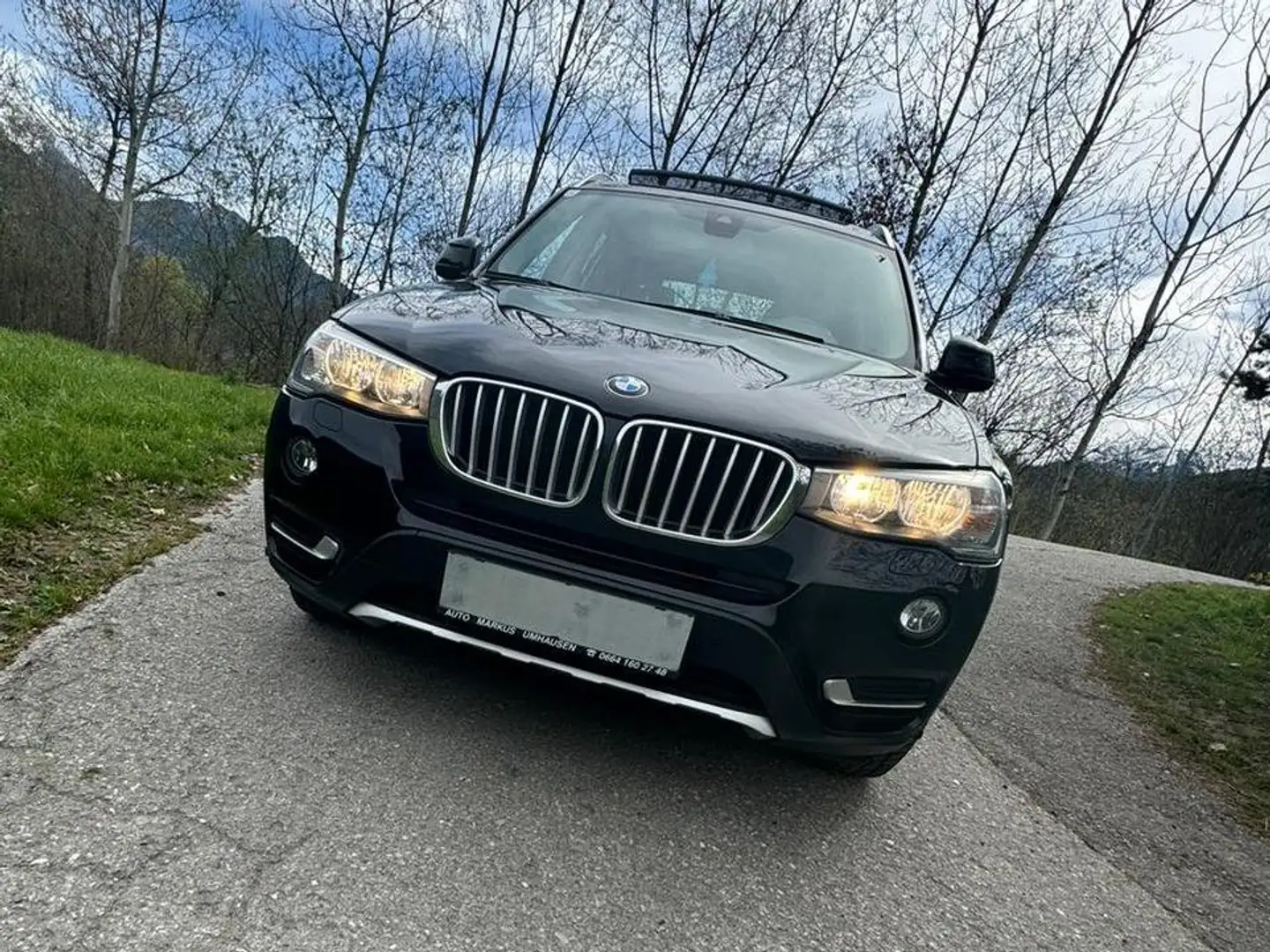 BMW X3 xDrive20d Чорний - 2