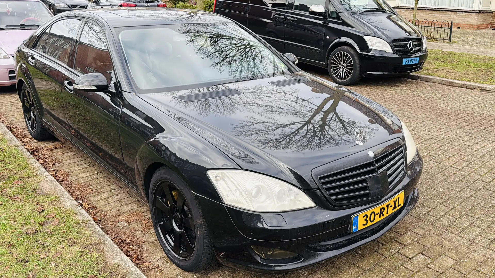 Mercedes-Benz S 350 Lang met Zwart - 1