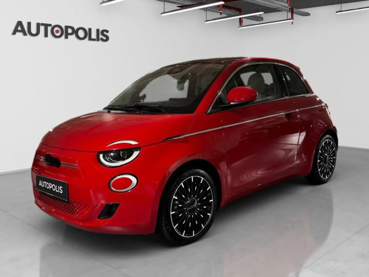 Fiat 500e BEV Rouge - 1