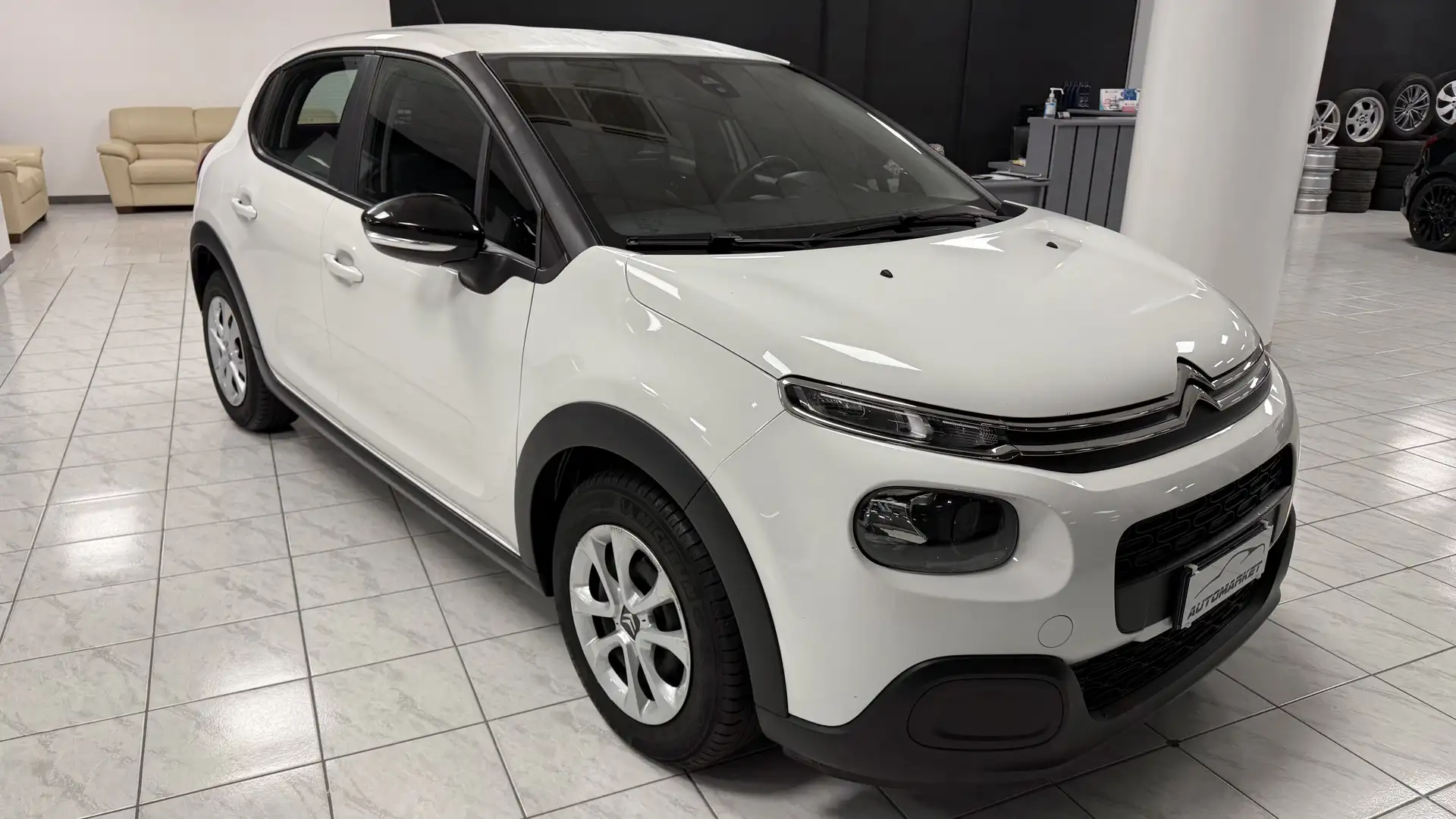 Citroen C3 1.5 bluehdi Feel VAN N1 Bianco - 2