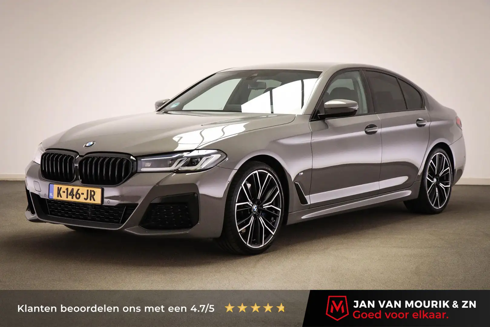 BMW 530 5-serie 530i M-Sport High Executive Edition | AUDI Grijs - 1