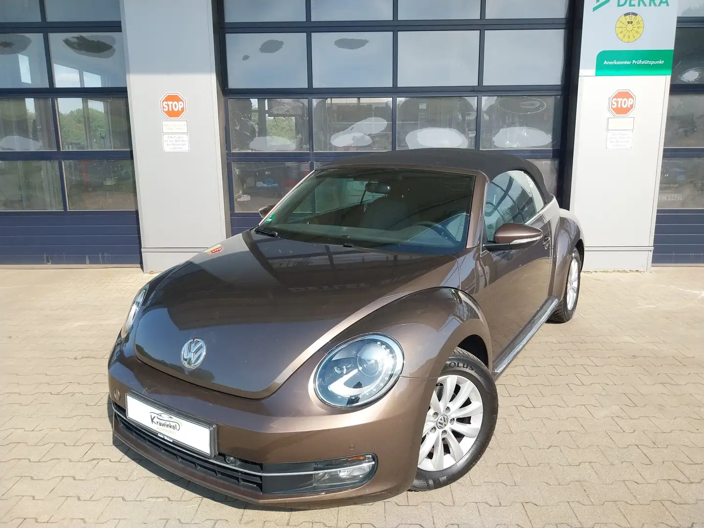 Volkswagen Beetle The Cabriolet 1.2 TSI Design *2te Hd.*Scheckheftge Brun - 1