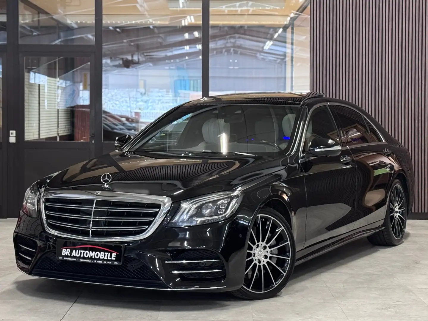 Mercedes-Benz S 400 S 400 d 4Matic L*TV*Chauffeur-Paket*neuer MOTOR* Noir - 2