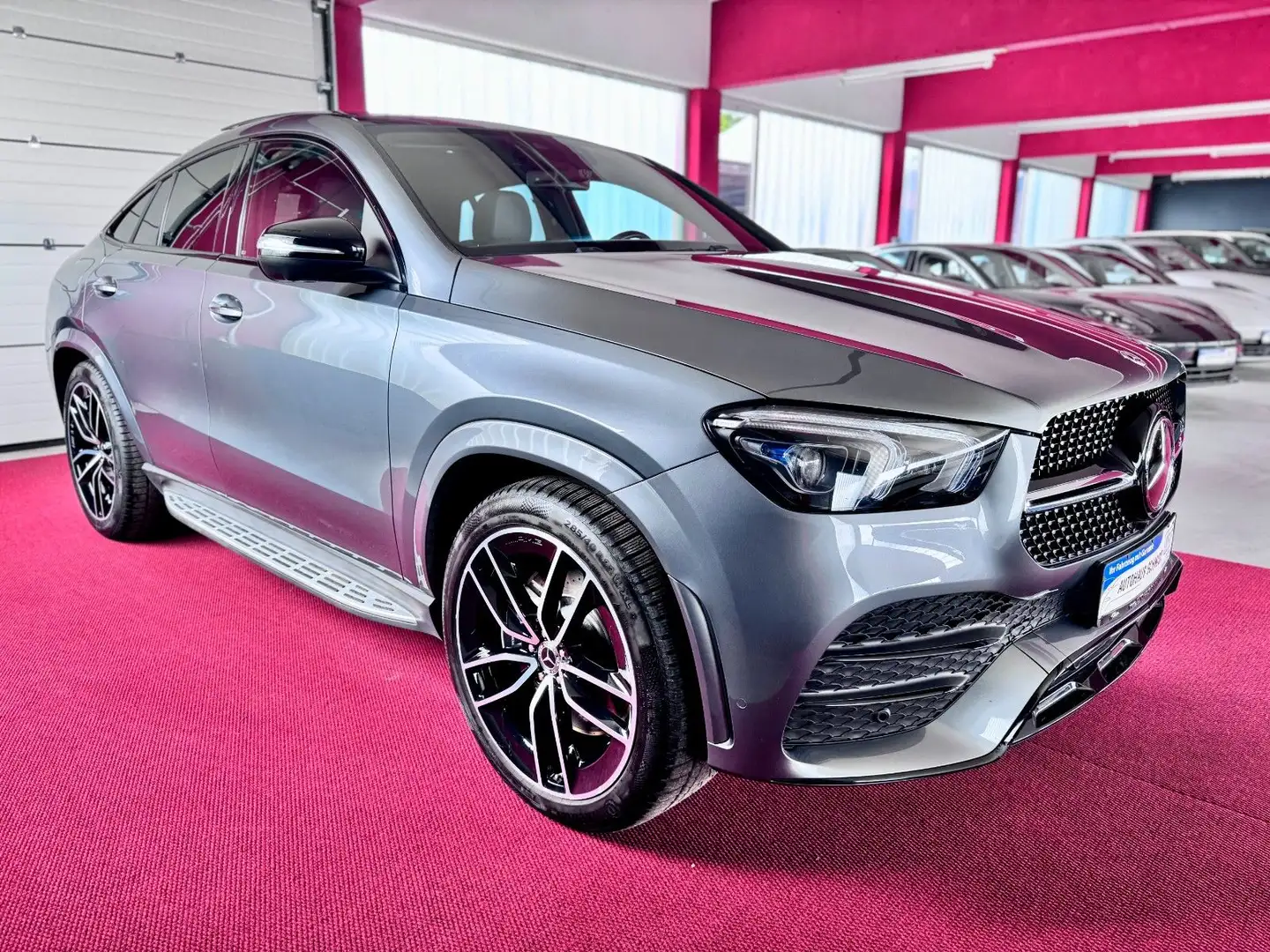 Mercedes-Benz GLE 350 Coupe 3x AMG Pano Burmester 360°Airmatic Grey - 2