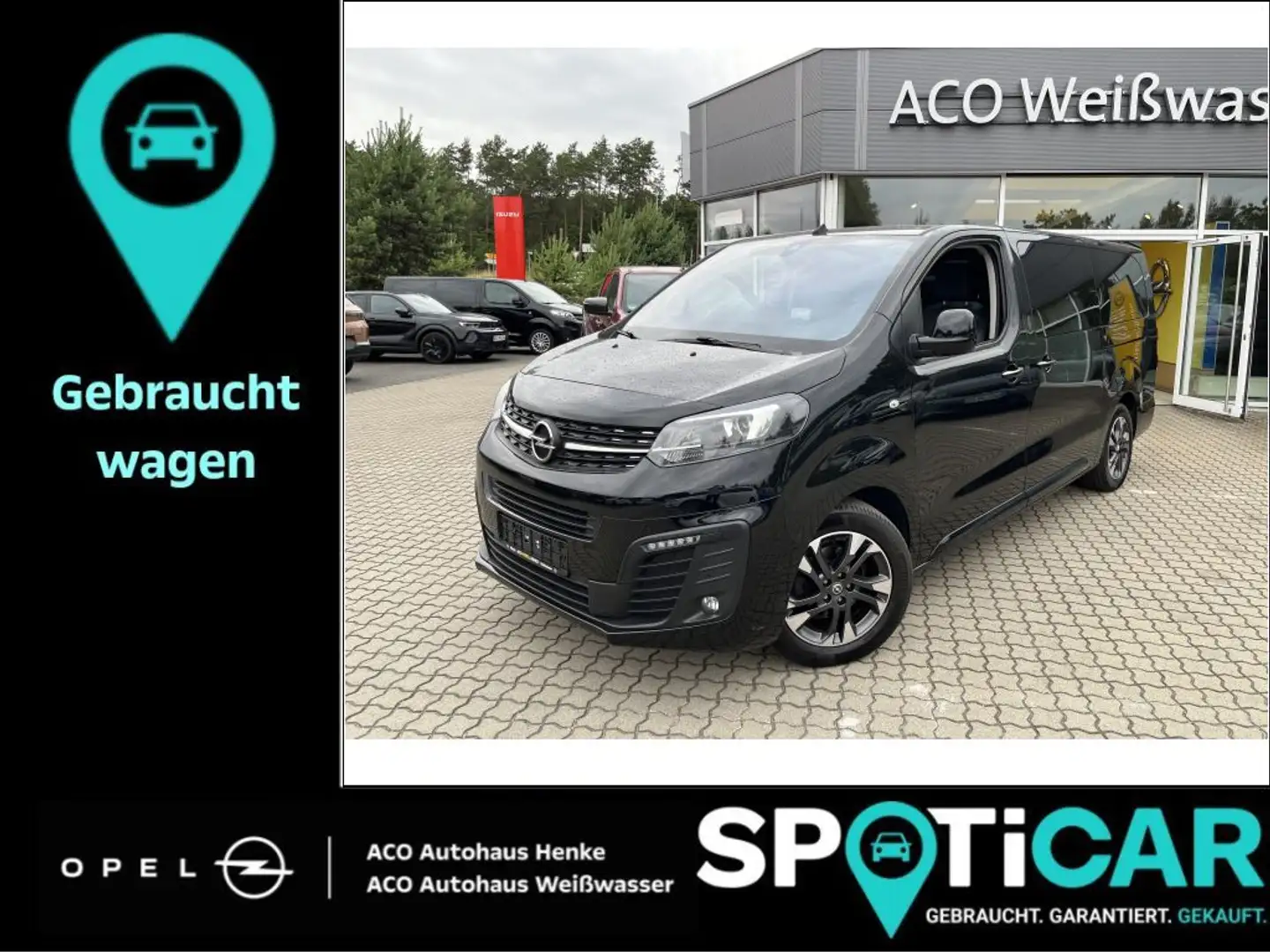 Opel Zafira Life 2.0 D L Aut. Tourer Noir - 1