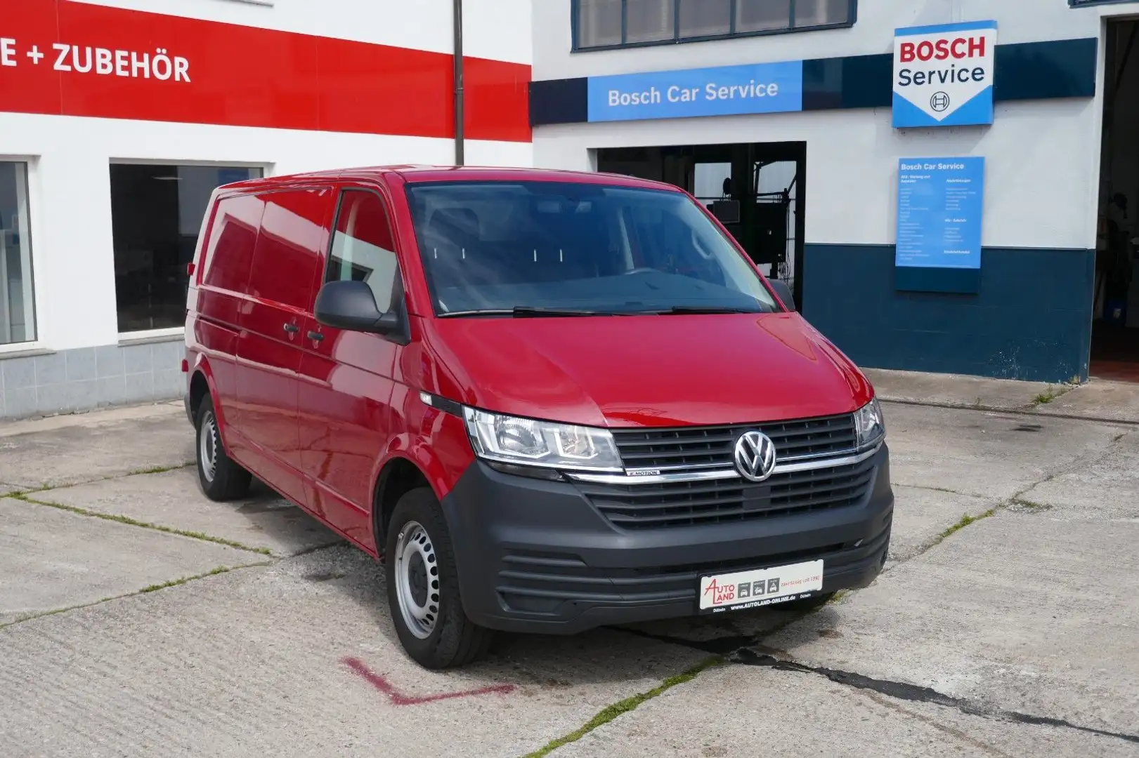 Volkswagen T6 Transporter T6.1 Kasten TDI DSG 4M langer Radstand/Flügeltür Rojo - 1