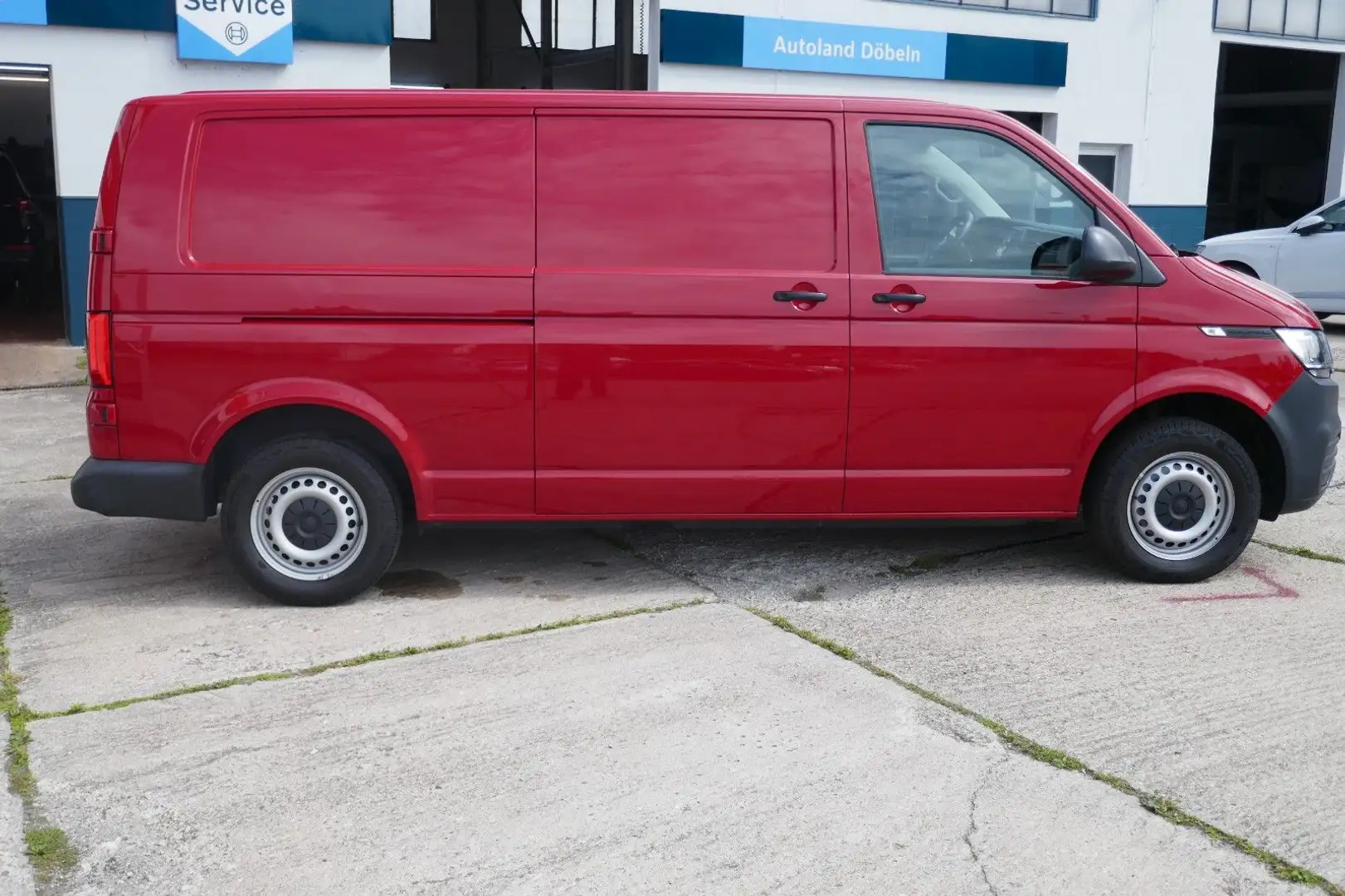 Volkswagen T6 Transporter T6.1 Kasten TDI DSG 4M langer Radstand/Flügeltür Rojo - 2