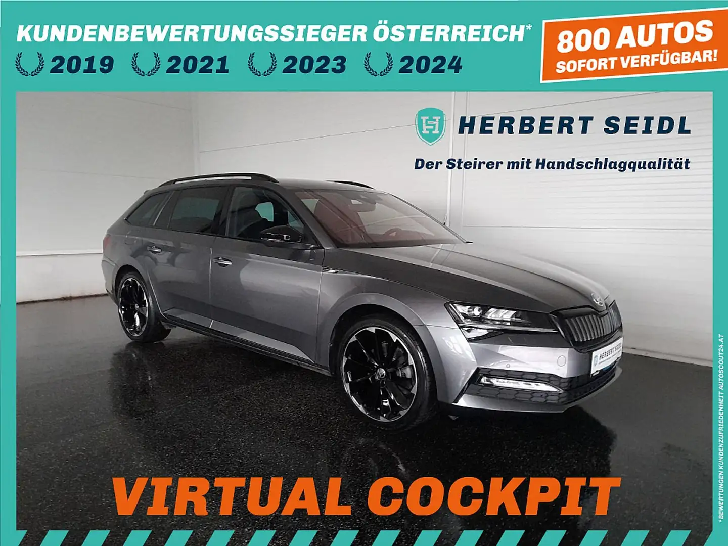 Skoda Superb Kombi SPORTLINE PHEV 156/218 DSG *STANDHZG / MA... Grau - 1