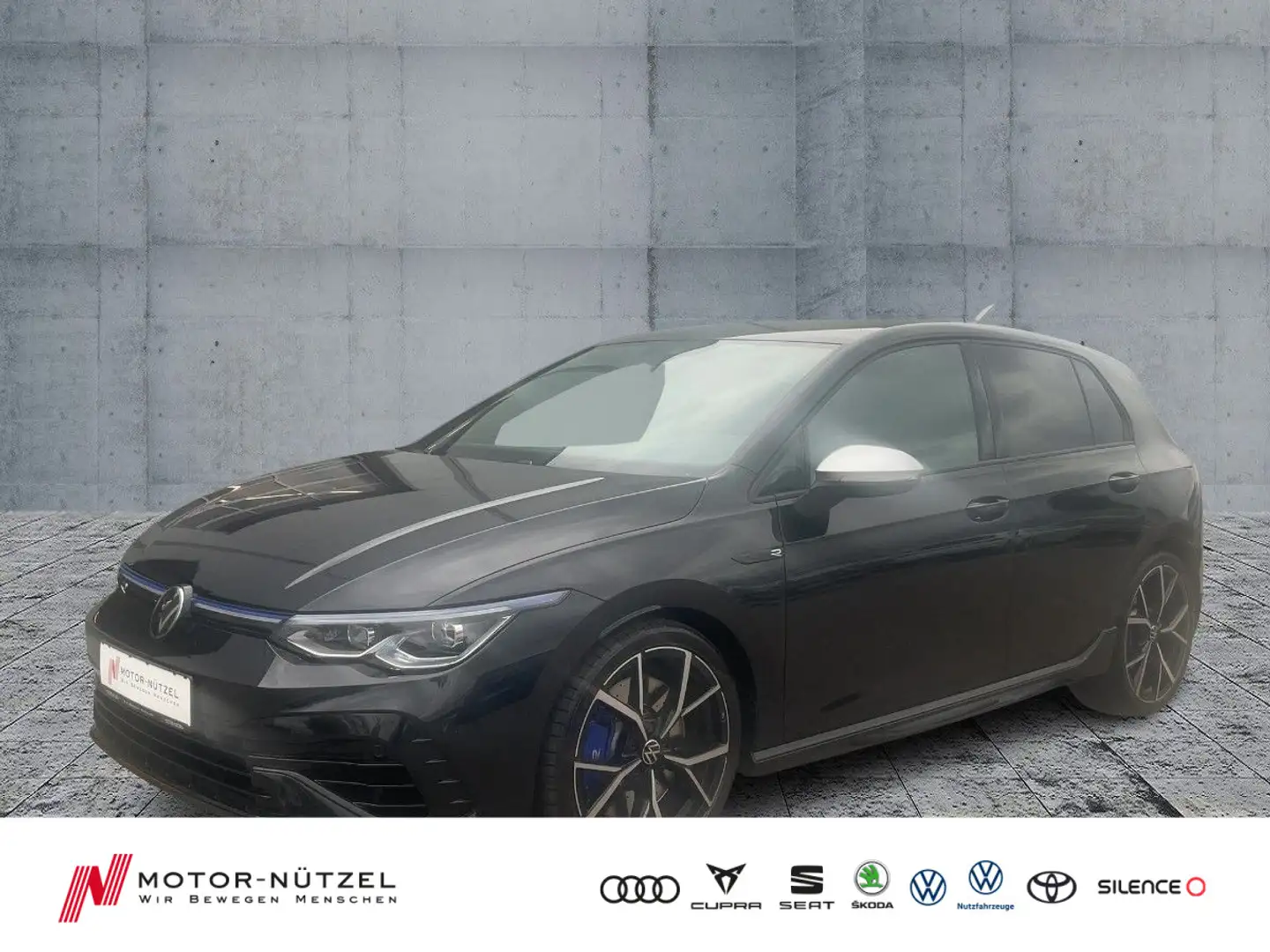 Volkswagen Golf VIII R 2.0 TSI 4M DSG LEDplus+APP+HARMAN+VC Schwarz - 1