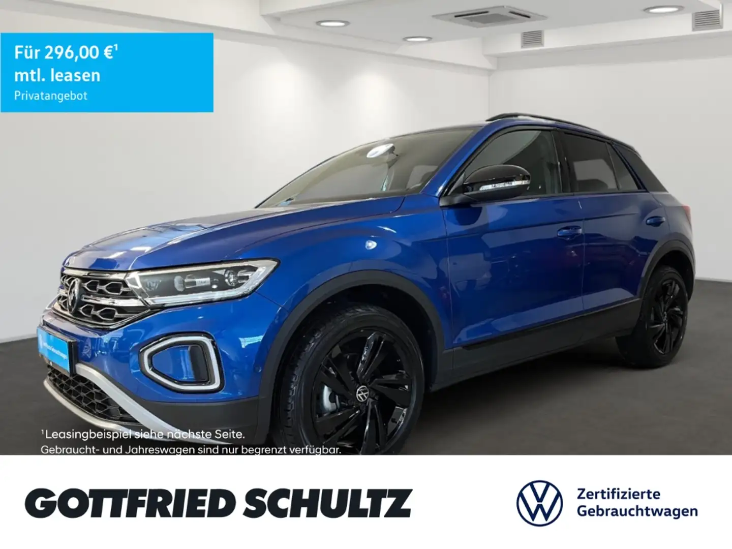 Volkswagen T-Roc 1.5 TSI DSG Style Navi LED APP-Connect Blau - 1