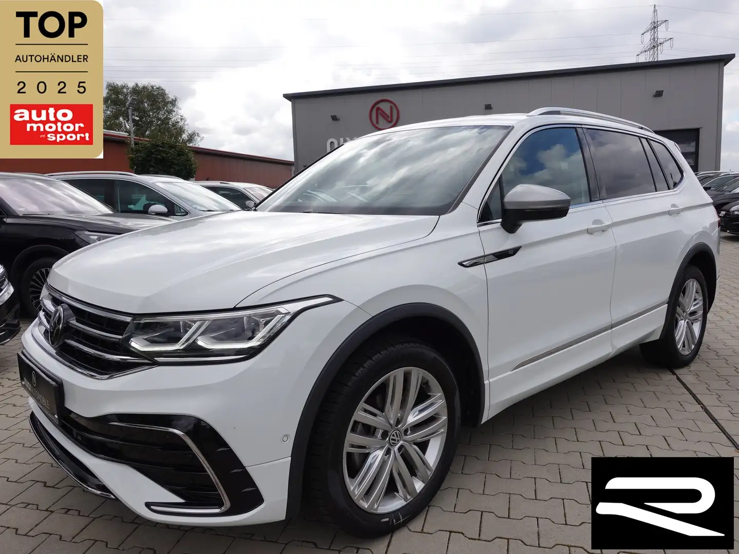 Volkswagen Tiguan Allspace 2,0 TDI Allspace R-Line 4Motion DSG/AHK/Standhzg - 1