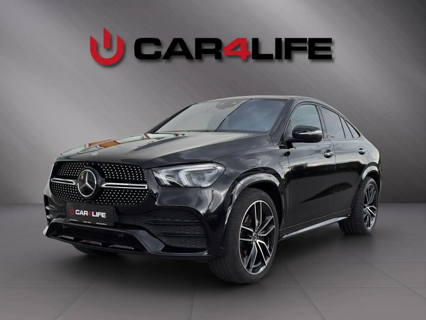 Mercedes-Benz GLE 350 Coupé 1.Hand I VollAus I Pano I SoftClose Noir - 1