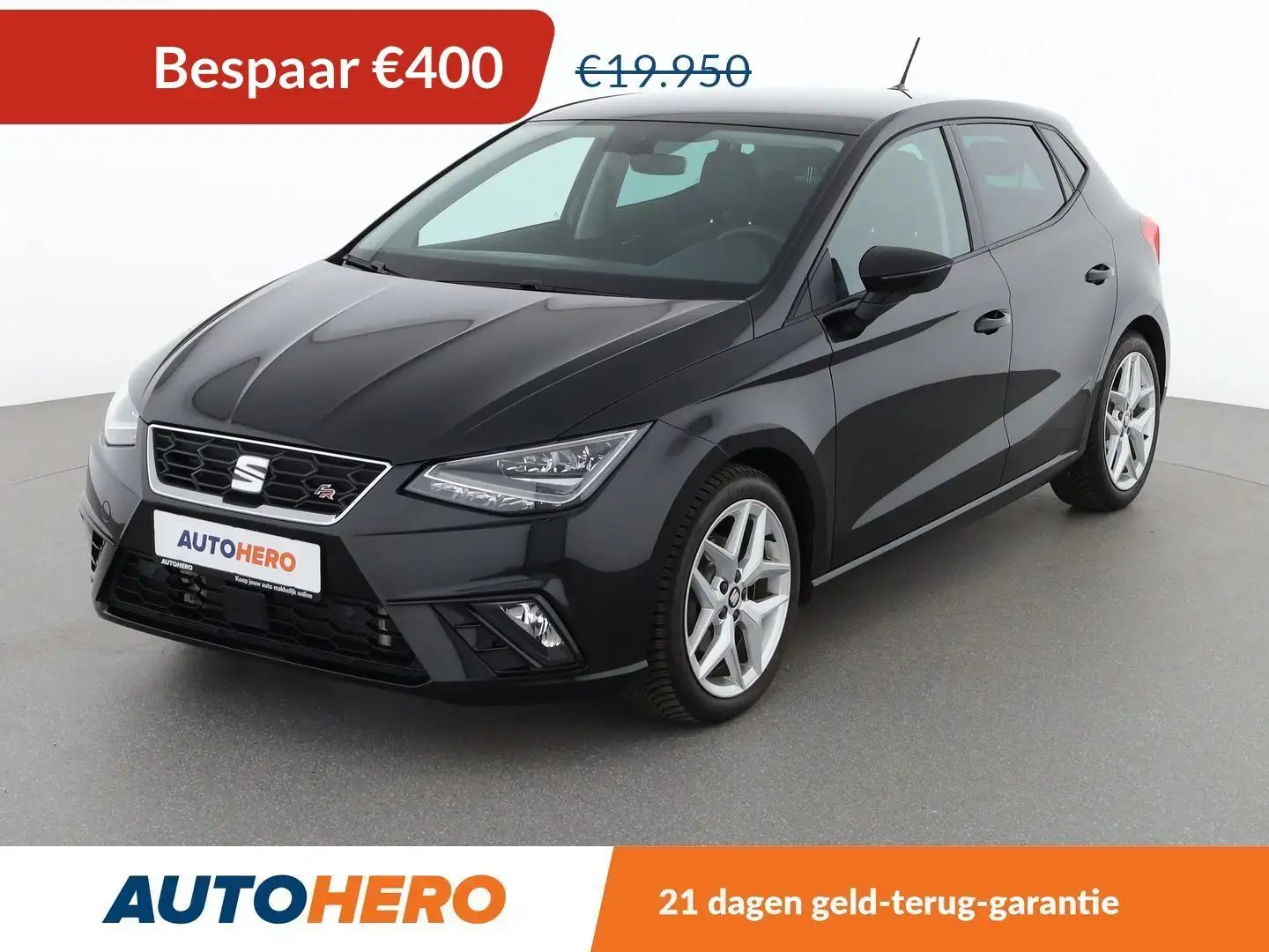 SEAT Ibiza 1.0 TSI FR Zwart - 1