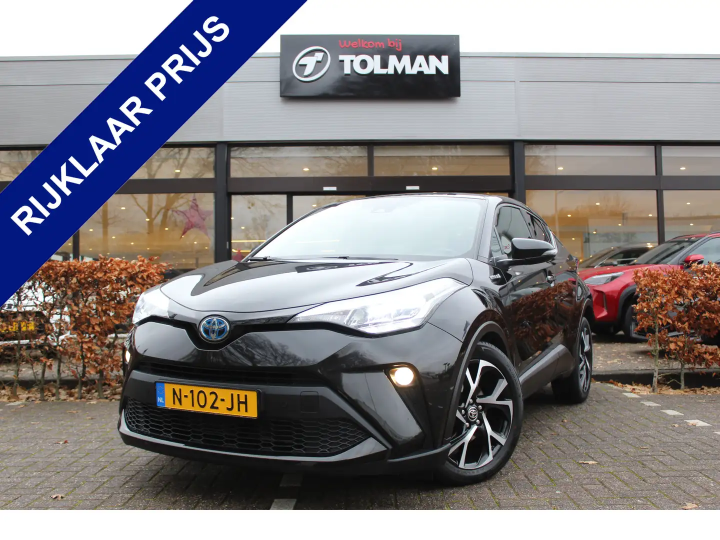 Toyota C-HR 1.8 Hybrid Style | Rijklaar | Trekhaak | Navi | Ap Zwart - 1