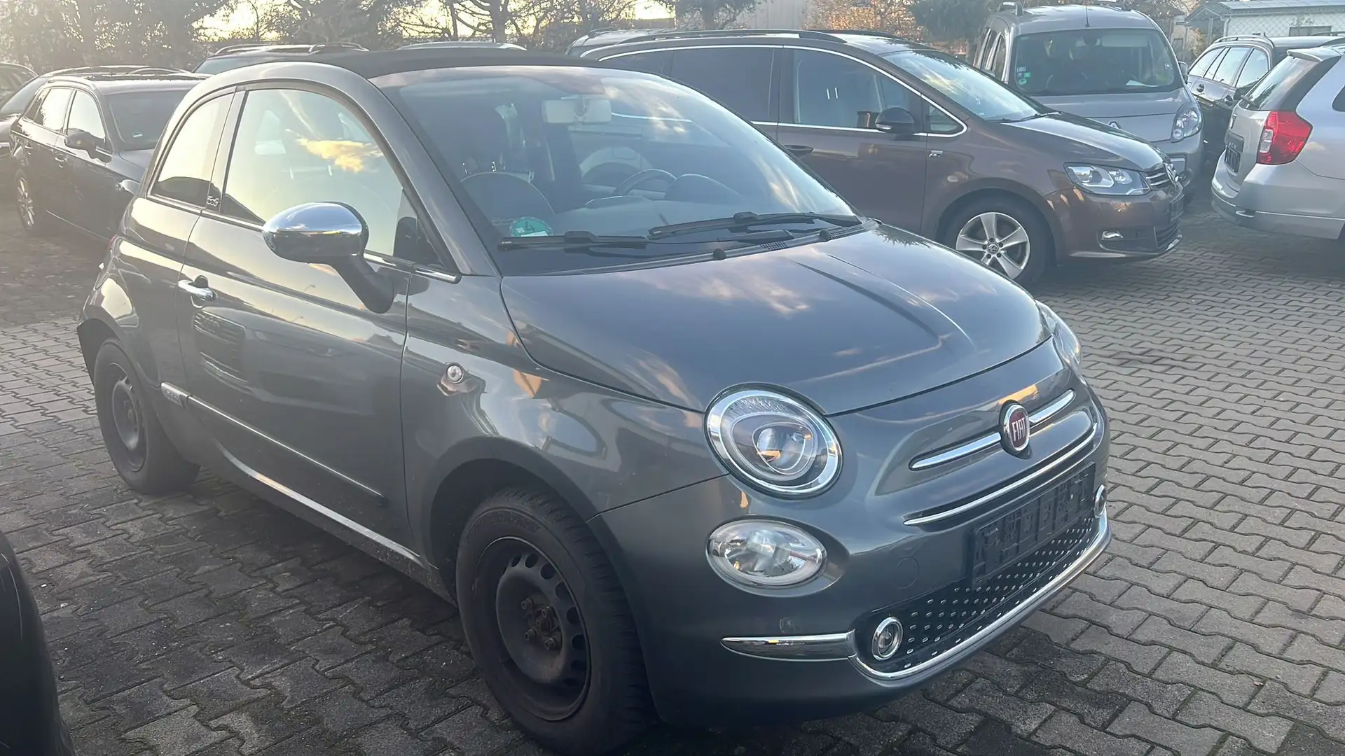 Fiat 500 Lounge Gris - 1