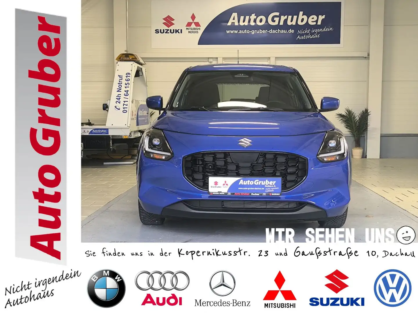 Suzuki Swift 1.2 Dualjet Hybrid 61 kW Comfort DAB*LED*B Blau - 1