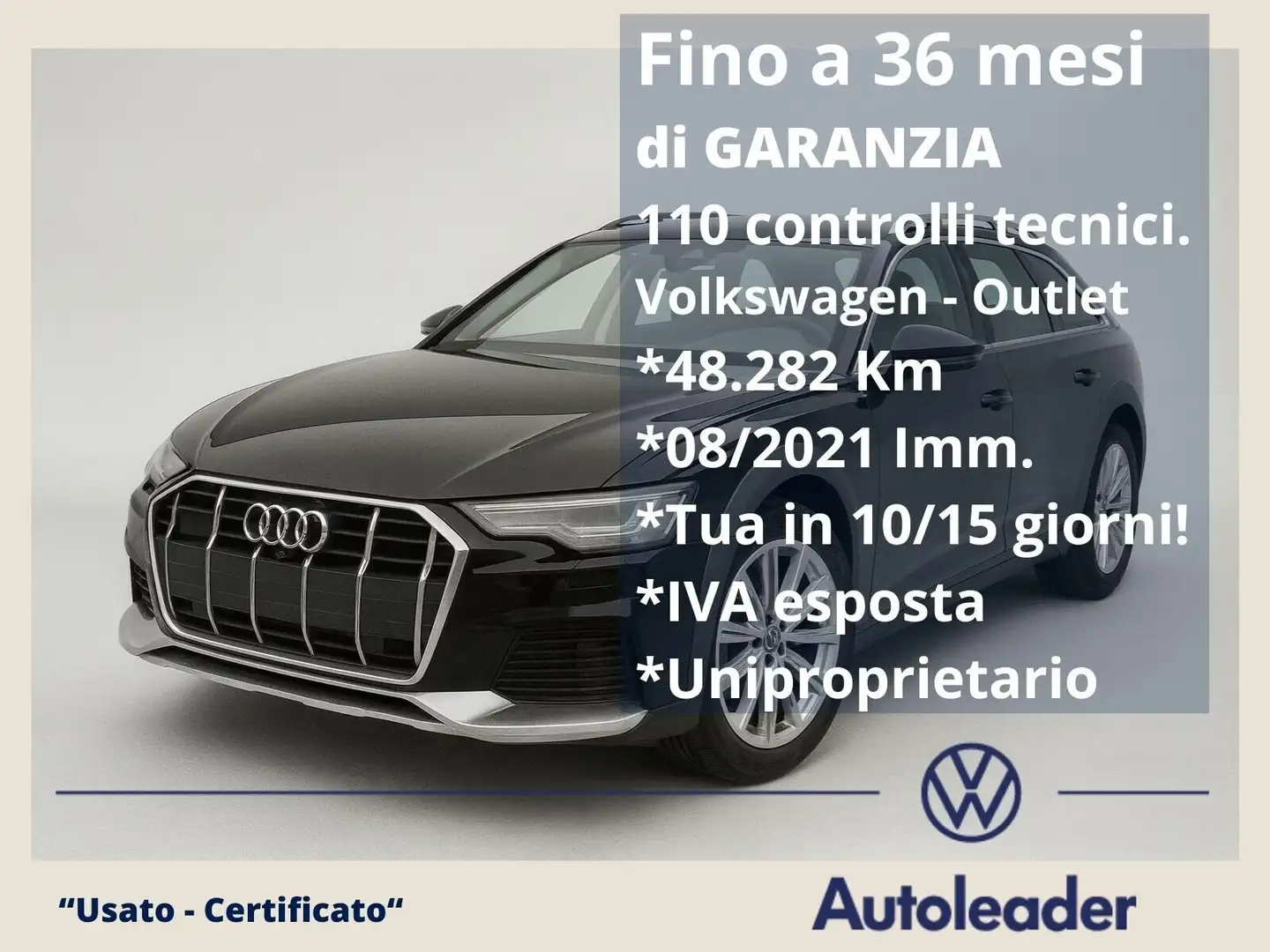 Audi A6 allroad A6 allroad 40 TDI 2.0 quattro S tronic Evolution Nero - 1