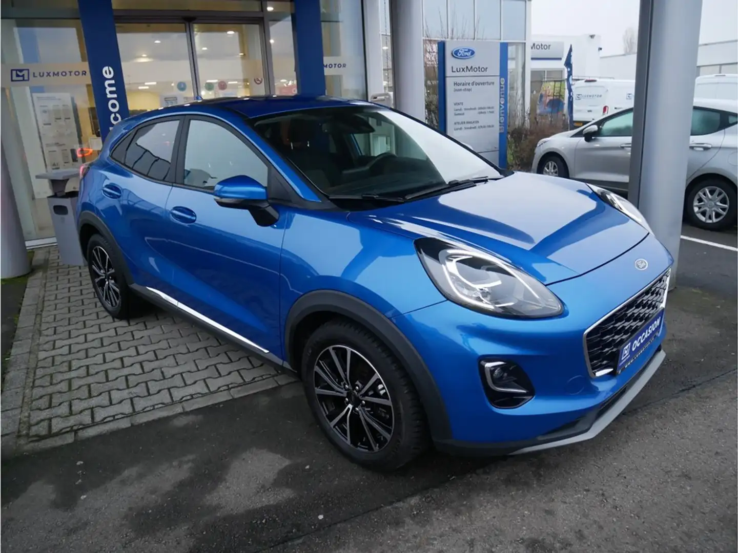 Ford Puma Titanium X 1.0i Ecobbost 125cv A7 GAR 04/2028 Bleu - 1