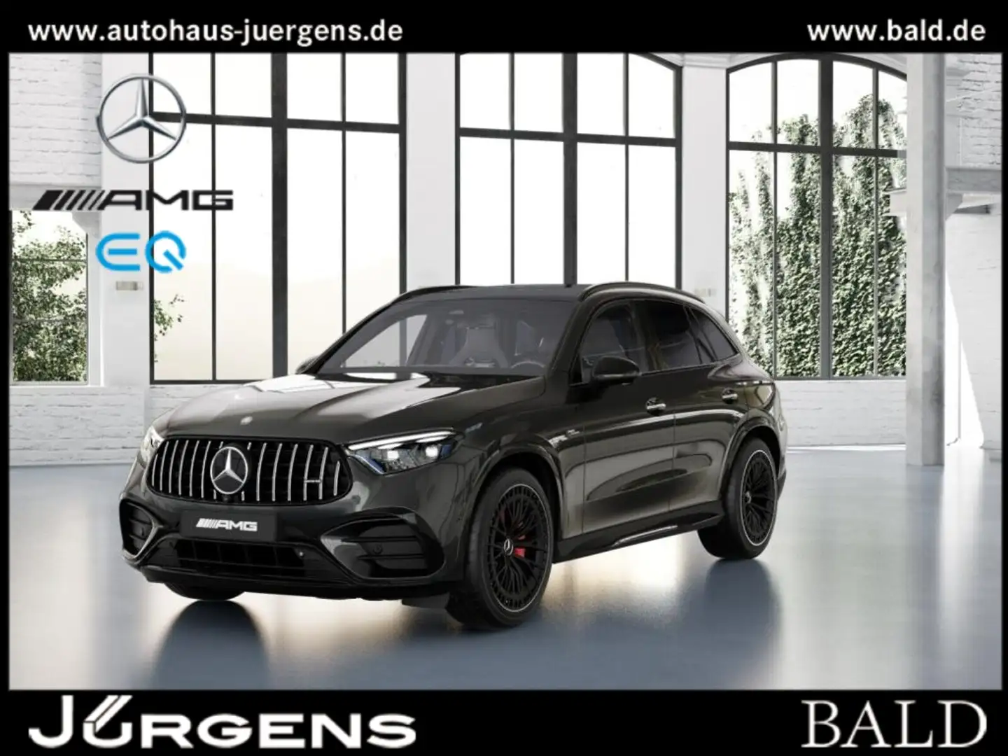 Mercedes-Benz GLC 43 AMG 4M Perf-Sitze/Pano/Burm/AHK/Distr/21" Grau - 1