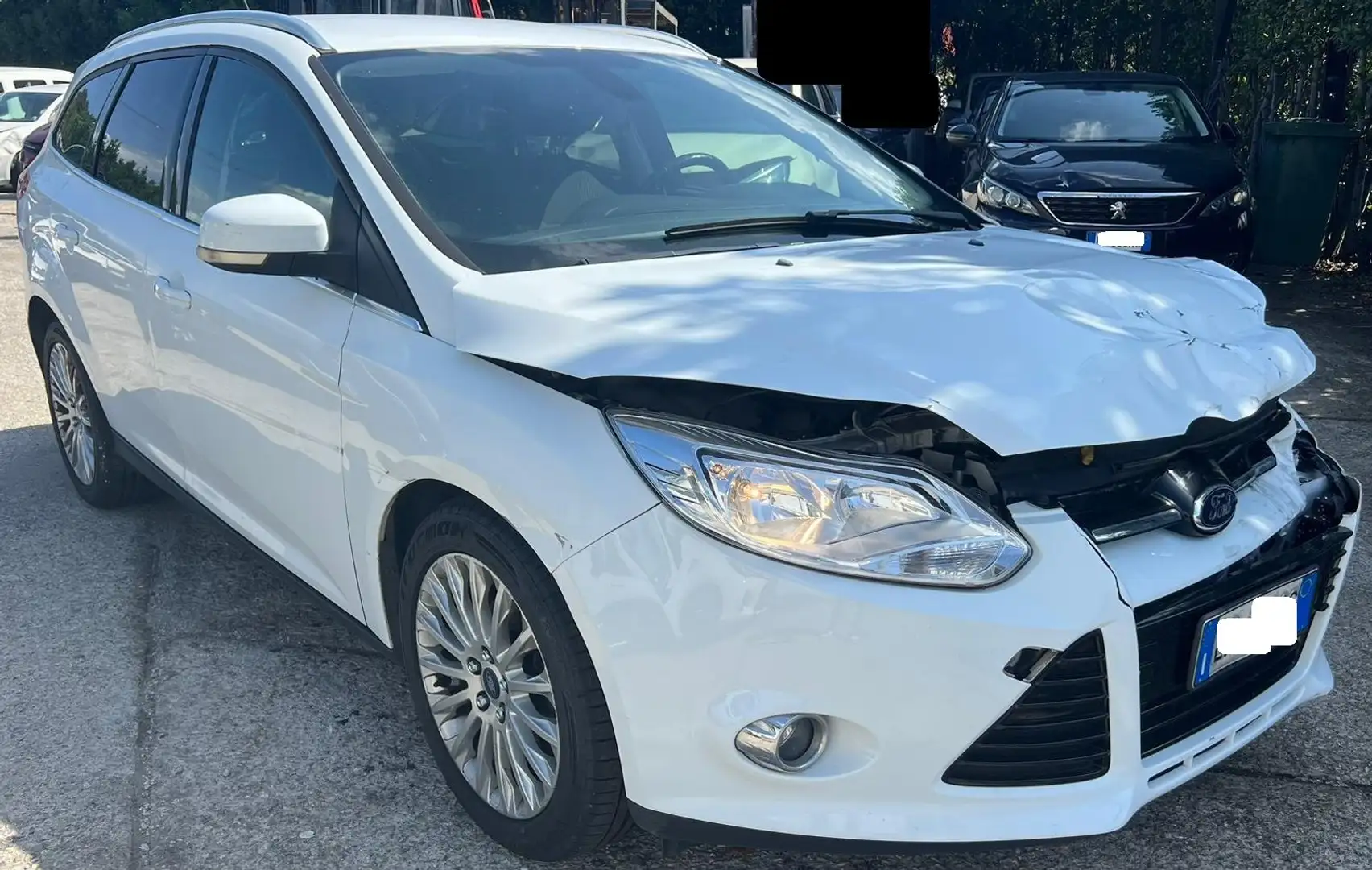Ford Focus SW 1.6 tdci Bianco - 1
