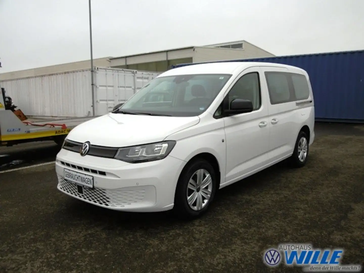 Volkswagen Caddy Maxi 1.5 TSI 7 Sitzer Klima Tempomat Basis Klima Weiß - 1