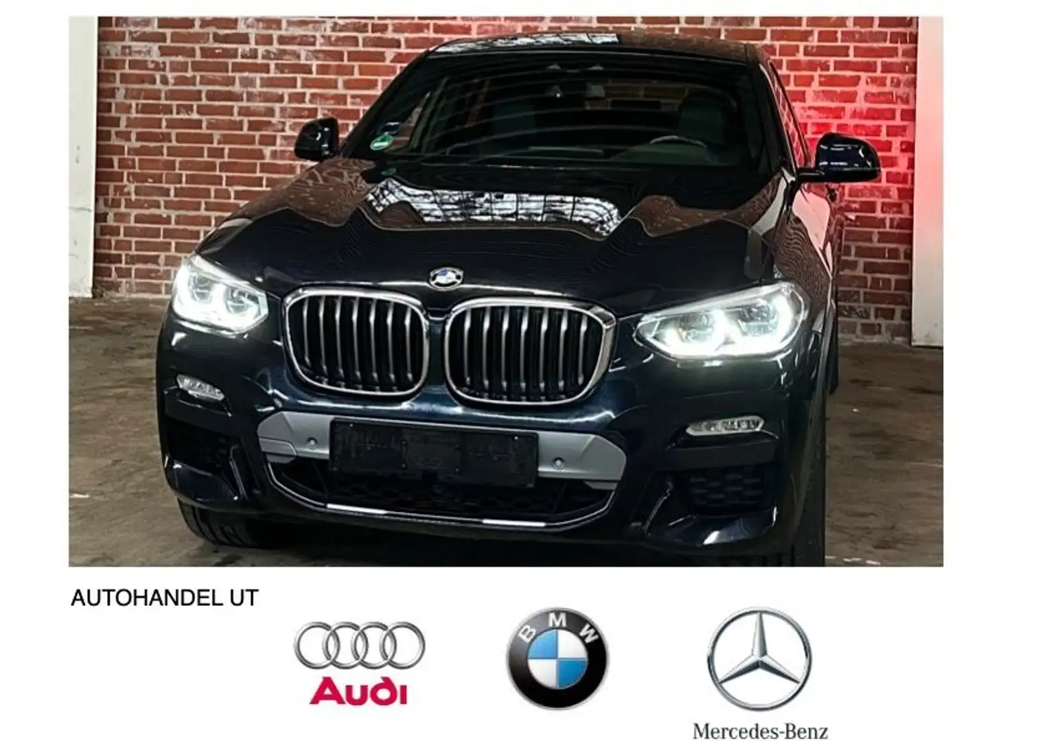 BMW X4 25d Xdrive M Sport LED/HeadUP/PANO/AHK/R.Kam Černá - 1