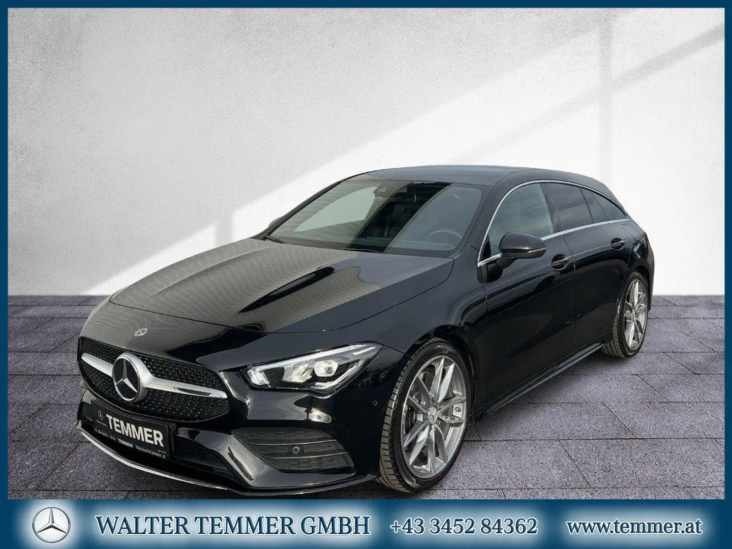 Mercedes-Benz CLA 250 4M Shooting Brake AMG LED RKam Negro - 1