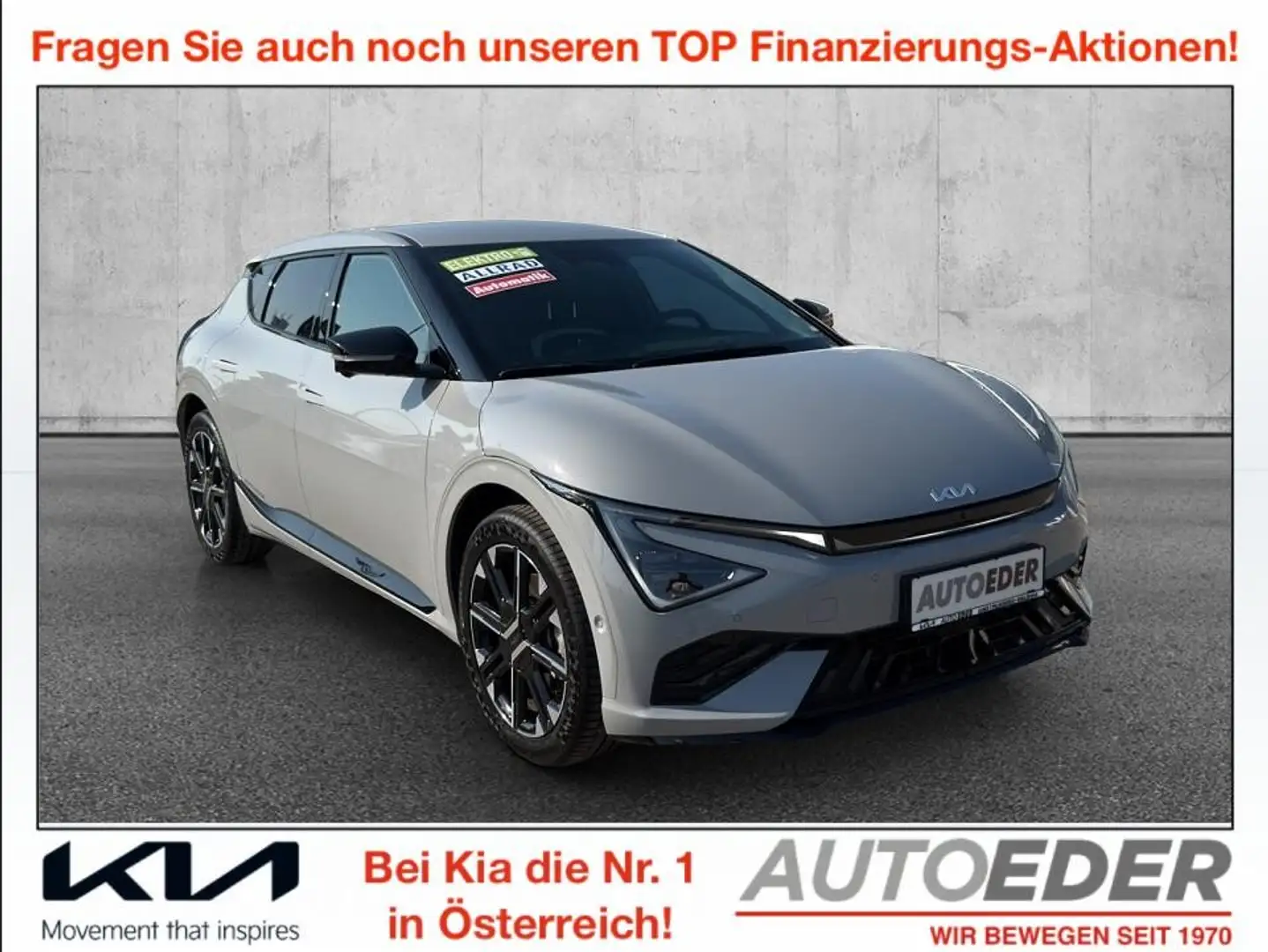 Kia EV6 AWD 84kWh Long Range GT-Line Premium Aut. Grau - 1