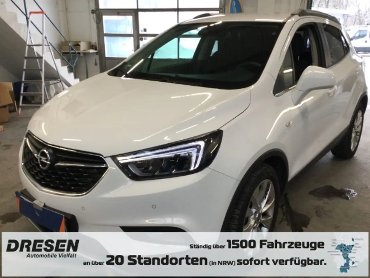 Opel Mokka X 1.4 Innovation Navi LED nur Winterräder Mehrzonenk Wit - 1