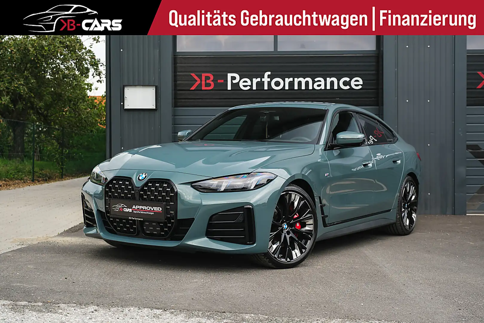 BMW 420 d Gran Coupe 48 V xDrive Aut. M SPORT PRO/KEYLE... Grün - 1