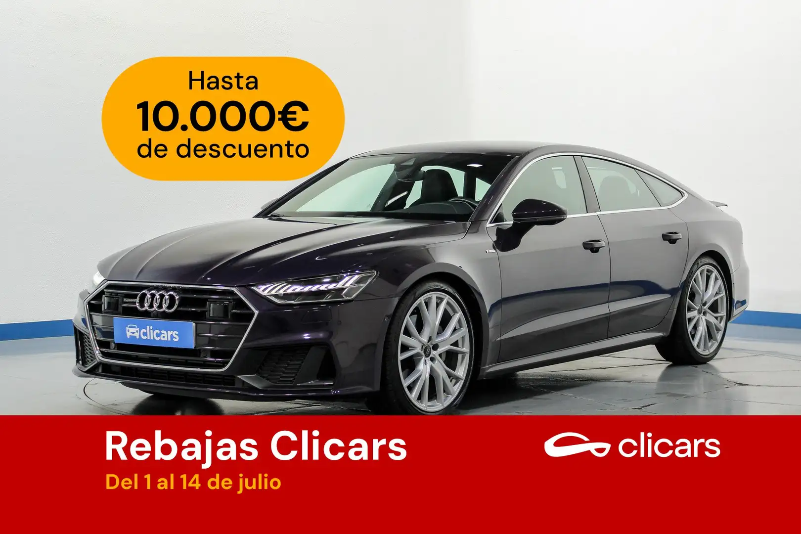 Audi A7 Sportback 50 TDI quattro tiptronic 210kW Gris - 1