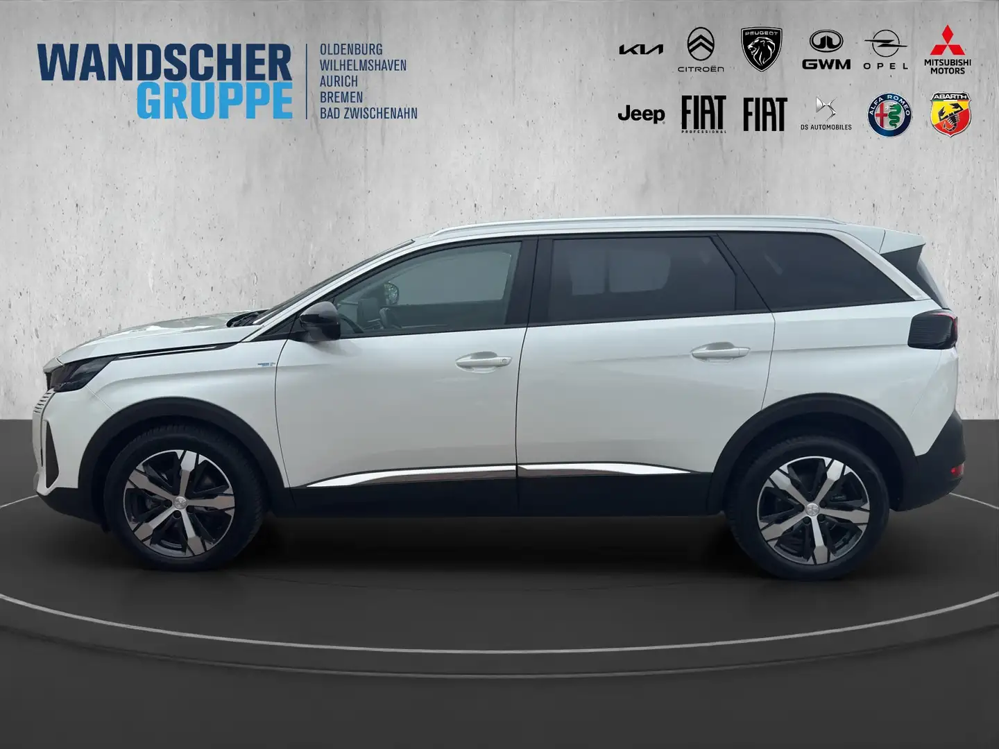 Peugeot 5008 Allure Pack 1.2 PureTech 130 +Navi+Kam.+SHZ Weiß - 2
