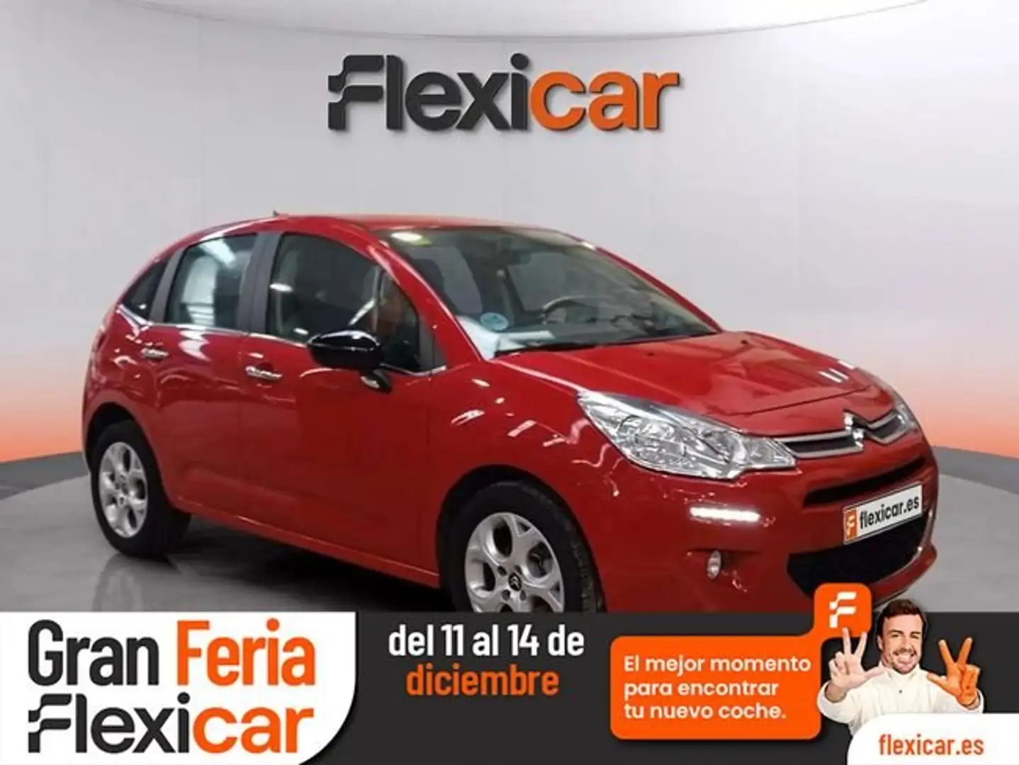 Citroen C3 PureTech 60KW (82CV) FEEL Rojo - 1